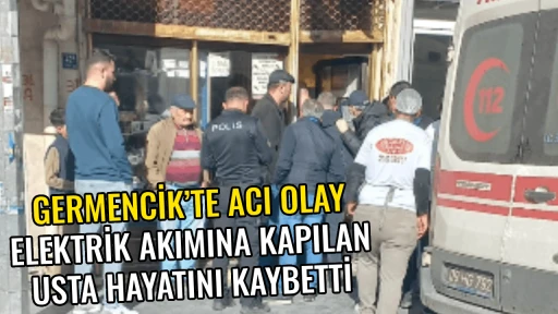 GERMENCİK&rsquo;TE ACI OLAY ELEKTRİK AKIMINA KAPILAN USTA HAYATINI KAYBETTİ