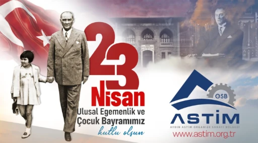 ASTİM 23 NİSAN KUTLAMA İLANI