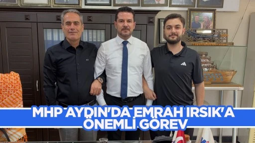 MHP Aydın'da Emrah Irsık'a önemli görev