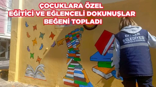 EFELER&rsquo;İN PARKLARI RENKLENİYOR