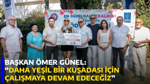BAŞKAN &Ouml;MER G&Uuml;NEL: &ldquo;DAHA YEŞİL BİR KUŞADASI İ&Ccedil;İN &Ccedil;ALIŞMAYA DEVAM EDECEĞİZ&rdquo;