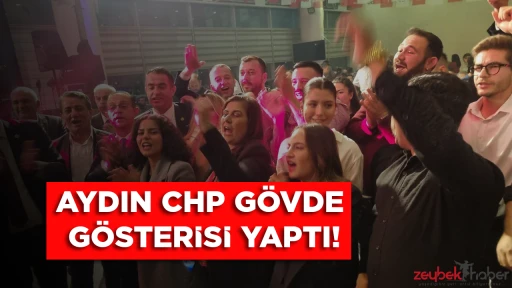 AYDIN CHP G&Ouml;VDE G&Ouml;STERİSİ YAPTI