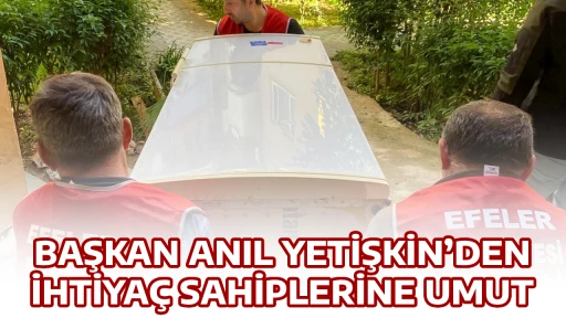 BAŞKAN ANIL YETİŞKİN&rsquo;DEN İHTİYA&Ccedil; SAHİPLERİNE UMUT