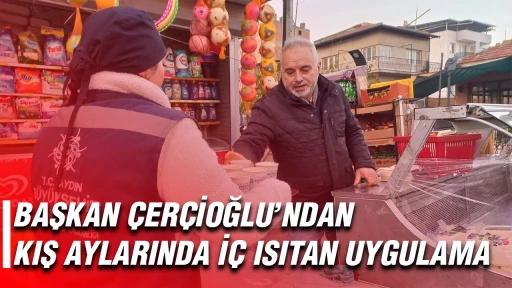 BAŞKAN &Ccedil;ER&Ccedil;İOĞLU&rsquo;NDAN KIŞ AYLARINDA İ&Ccedil; ISITAN UYGULAMA