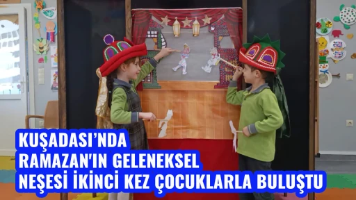 KUŞADASI&rsquo;NDA RAMAZAN'IN GELENEKSEL NEŞESİ İKİNCİ KEZ &Ccedil;OCUKLARLA BULUŞTU