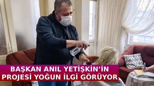 BAŞKAN ANIL YETİŞKİN&rsquo;İN PROJESİ YOĞUN İLGİ G&Ouml;R&Uuml;YOR