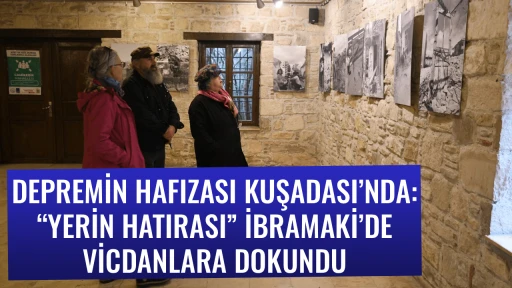 DEPREMİN HAFIZASI KUŞADASI&rsquo;NDA: &ldquo;YERİN HATIRASI&rdquo; İBRAMAKİ&rsquo;DE VİCDANLARA DOKUNDU