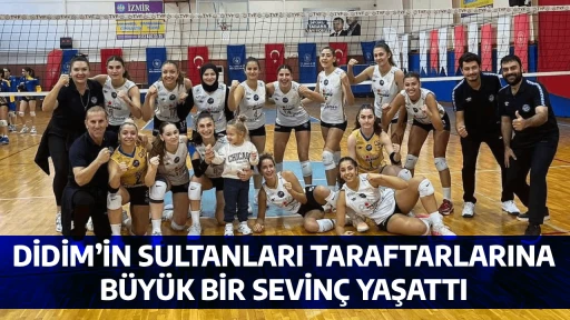 DİDİM&rsquo;İN SULTANLARI TARAFTARLARINA B&Uuml;Y&Uuml;K BİR SEVİN&Ccedil; YAŞATTI