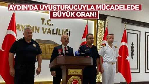 AYDIN&rsquo;DA UYUŞTURUCUYLA M&Uuml;CADELEDE B&Uuml;Y&Uuml;K ORAN!