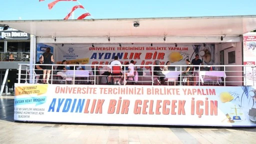 BAŞKAN &Ccedil;ER&Ccedil;İOĞLU&rsquo;NDAN GEN&Ccedil;LERE YKS DESTEĞİ: TERCİH TIRI &Uuml;NİVERSİTE ADAYLARININ HİZMETİNDE