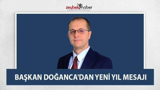 BAŞKAN DOĞANCA'DAN YENİ YIL MESAJI