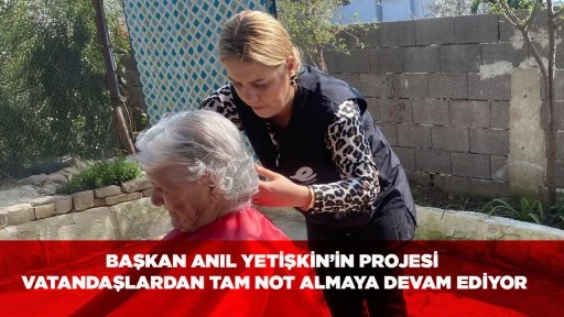 BAŞKAN ANIL YETİŞKİN&rsquo;İN PROJESİ VATANDAŞLARDAN TAM NOT ALMAYA DEVAM EDİYOR