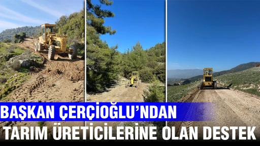 BAŞKAN &Ccedil;ER&Ccedil;İOĞLU&rsquo;NDAN TARIM &Uuml;RETİCİLERİNE OLAN DESTEK