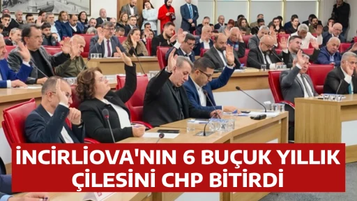 İNCİRLİOVA'NIN 6 BU&Ccedil;UK YILLIK &Ccedil;İLESİNİ CHP BİTİRDİ