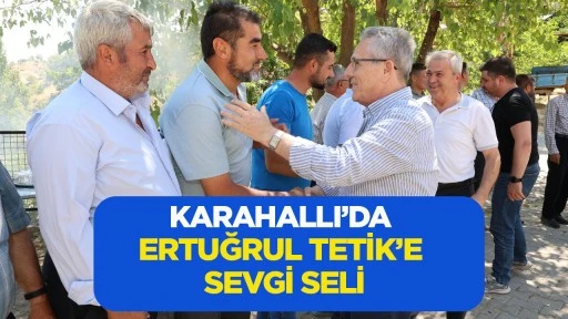 NAZİLLİ BELEDİYE BAŞKANI KIRSALDA G&Ouml;N&Uuml;LLERE DOKUNUYOR