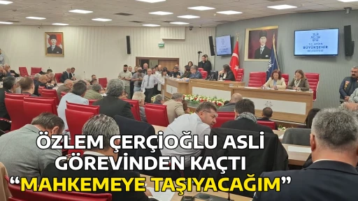&Ouml;ZLEM &Ccedil;ER&Ccedil;İOĞLU ASLİ G&Ouml;REVİNDEN KA&Ccedil;TI &ldquo;MAHKEMEYE TAŞIYACAĞIM&rdquo;