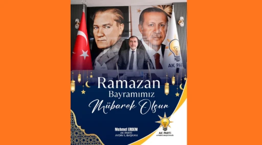 AK PARTİ RAMAZAN BAYRAMI KUTLAMA İLANI