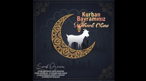 ŞOF&Ouml;RLER ODASI KURBAN BAYRAMI KUTLAMA 