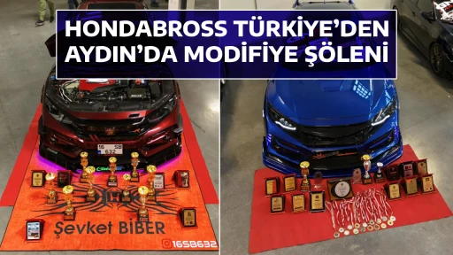 HONDABROSS T&Uuml;RKİYE&rsquo;DEN AYDIN&rsquo;DA MODİFİYE Ş&Ouml;LENİ