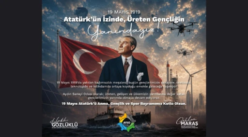 AYDIN SANAYİ ODASI 19 MAYIS KUTLAMA İLANI
