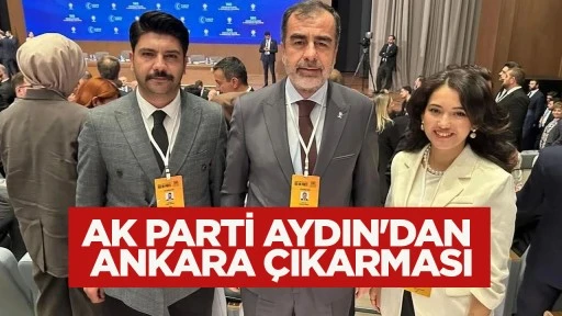 AK PARTİ AYDIN'DAN ANKARA &Ccedil;IKARMASI