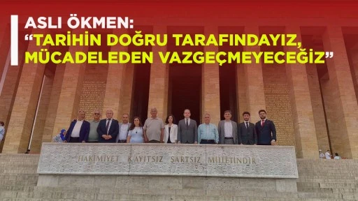 ASLI &Ouml;KMEN: &ldquo;TARİHİN DOĞRU TARAFINDAYIZ, M&Uuml;CADELEDEN VAZGE&Ccedil;MEYECEĞİZ&rdquo;