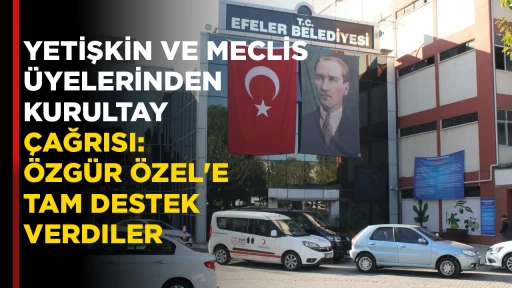YETİŞKİN VE MECLİS &Uuml;YELERİNDEN KURULTAY &Ccedil;AĞRISI: &Ouml;ZG&Uuml;R &Ouml;ZEL'E TAM DESTEK VERDILER