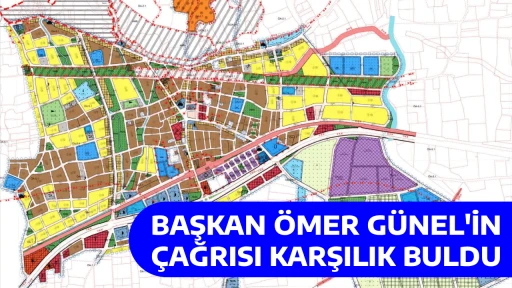 BAŞKAN &Ouml;MER G&Uuml;NEL'İN &Ccedil;AĞRISI KARŞILIK BULDU