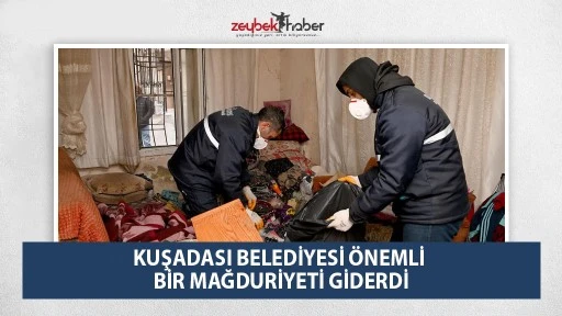 KUŞADASI BELEDİYESİ &Ouml;NEMLİ BİR MAĞDURİYETİ GİDERDİ