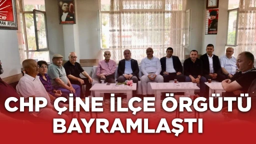 CHP &Ccedil;İNE İL&Ccedil;E &Ouml;RG&Uuml;T&Uuml; BAYRAMLAŞTI