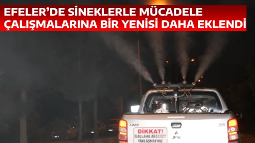 EFELER&rsquo;DE SİNEKLERLE M&Uuml;CADELE &Ccedil;ALIŞMALARINA BİR YENİSİ DAHA EKLENDİ