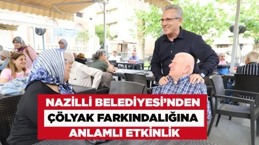 NAZİLLİ BELEDİYESİ’NDEN ÇÖLYAK FARKINDALIĞINA ANLAMLI ETKİNLİK