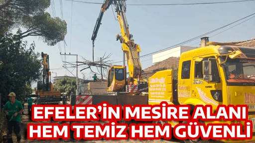 EFELER’İN MESİRE ALANI HEM TEMİZ HEM GÜVENLİ