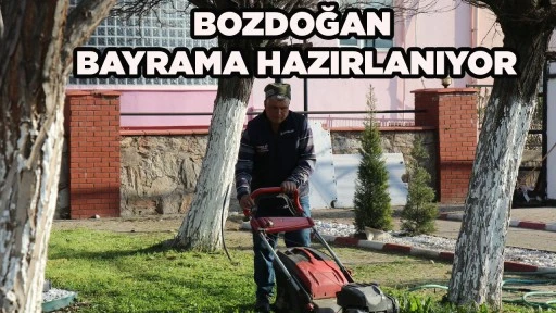 BOZDOĞAN BAYRAMA HAZIRLANIYOR