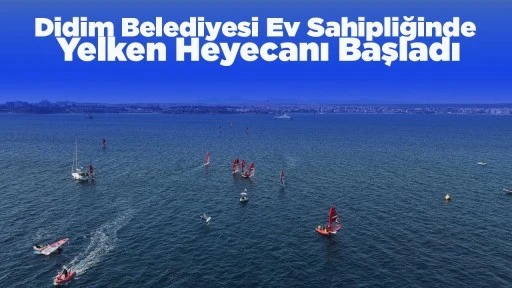 TYF Yelken Ligi IQ Foil Yıldızlar Kupası&rsquo;nda gen&ccedil; sporcular Didim&rsquo;de m&uuml;cadele ediyor