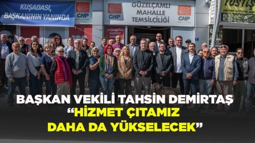BAŞKAN VEKİLİ TAHSİN DEMİRTAŞ&rsquo;TAN G&Uuml;ZEL&Ccedil;AMLI MAHALLESİ&rsquo;NE KAPSAMLI ZİYARET