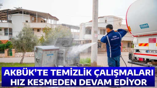AKB&Uuml;K&rsquo;TE TEMİZLİK &Ccedil;ALIŞMALARI HIZ KESMEDEN DEVAM EDİYOR