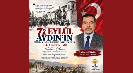 AK PARTİ 7 EYL&Uuml;L KUTLAMA İLANI