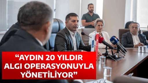 &ldquo;AYDIN 20 YILDIR ALGI OPERASYONUYLA Y&Ouml;NETİLİYOR&rdquo;