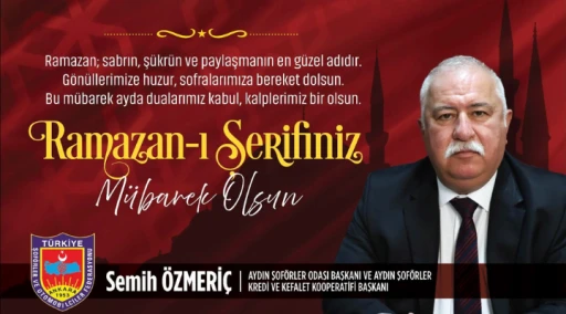 SEMİH &Ouml;ZMERİ&Ccedil; RAMAZAN AYINI KUTLADI