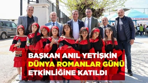 BAŞKAN ANIL YETİŞKİN D&Uuml;NYA ROMANLAR G&Uuml;N&Uuml; ETKİNLİĞİNE KATILDI