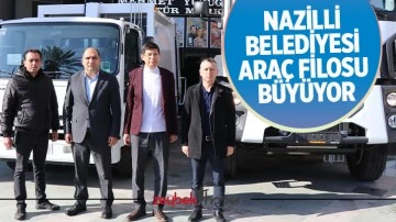 Nazilli Belediyesi Ara&ccedil; Filosu b&uuml;y&uuml;yor