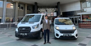 Nazilli Belediyesi ara&ccedil; filosuna 2 yeni ara&ccedil; daha