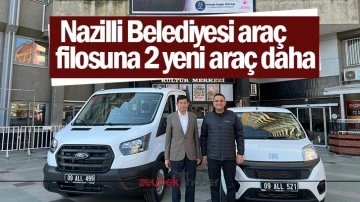 Nazilli Belediyesi ara&ccedil; filosuna 2 yeni ara&ccedil; daha