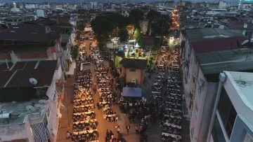 Nazilli Belediyesi'nden Aydoğdu Mahallesi'nde 5 bin kişilik iftar
