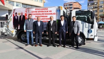 Nazilli Belediyesi&rsquo;nin filosuna 2 ara&ccedil; daha katıldı
