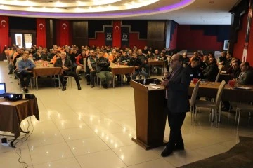 Nazilli Belediyesi Temizlik İşleri personeline iş sağlığı ve g&uuml;venliği eğitimi verildi