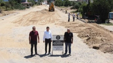 Nazilli Belediyesi Yeşil Mahalle&rsquo;de &ccedil;alışmalarını s&uuml;rd&uuml;r&uuml;yor