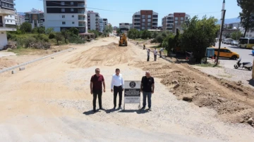 Nazilli Belediyesi Yeşil Mahalle&rsquo;de &ccedil;alışmalarını s&uuml;rd&uuml;r&uuml;yor