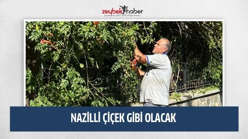 NAZİLLİ &Ccedil;İ&Ccedil;EK GİBİ OLACAK